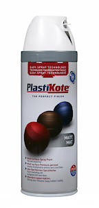PlastiKote Twist & Spray Fluorescent Yellow 400ml