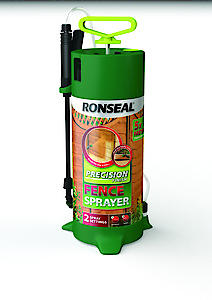 Ronseal Precision Pump Fence Sprayer | Fast, Even Coverage | Adjustable Spray