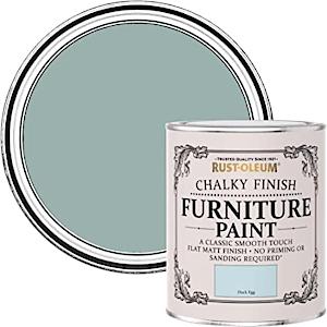 Rust-Oleum Amz0027 Chalky Furniture Paint Duck Egg 125Ml