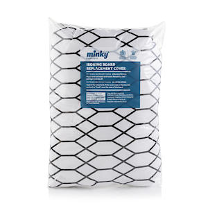 Minky 97X33Cm Drawstring Ironing Board Cover.