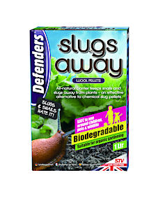 Defenders All-Natural Slugs Away Wool Pellets | Slugs and Snails | 1 Litre