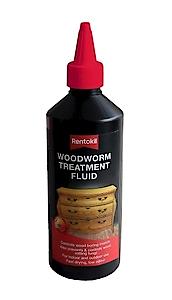 Rentokil Woodworm Insect Pest Protection Treatment Fluid 250ml