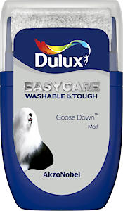 Dulux Easycare Washable & Tough Tester Paint, Goose Down, 30 Ml