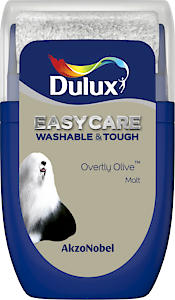 Dulux Easycare Washable & Tough Tester Paint, Overtly Olive, 30 Ml