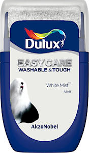 Dulux Easycare Washable & Tough Tester Paint, White Mist, 30 Ml