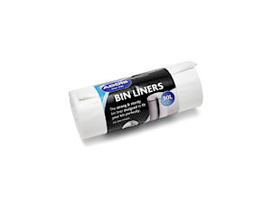 Addis Bin Liners White 30 Litre Pack 20's