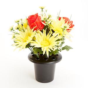 EverlastingBlooms Yel Daisy, Rose