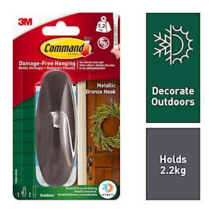 Outdoor Bronze Hook Pk1