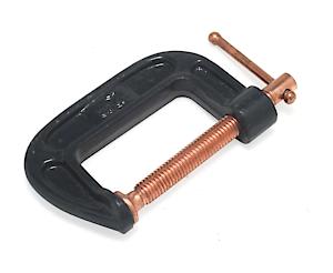 Hilka 64500002 2-Inch Pro Craft Heavy Duty G Clamp,Black,Silver