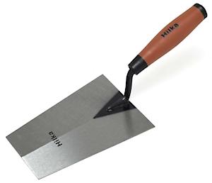 Hilka Tools 7" Bucket Soft Grip Trowel | Carbon Steel Design