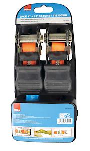 Hilka Tools 2 Piece Ratchet Tie Down Set