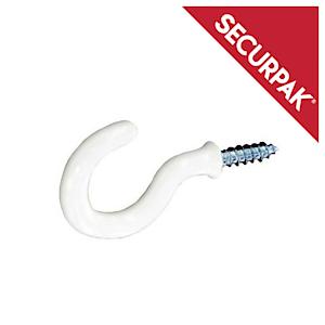 Cup hook White 32mm (6)