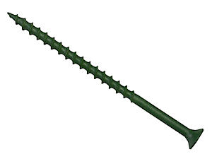Forgefix Countersunk Decking Screws | 4.5 X 50Mm | Green | Box 200