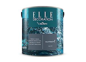 Elle Decoration By Crown 2.5L Flat Matt Emulsion Paint - Movement No 242