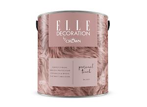 Elle Decoration By Crown 2.5L Flat Matt Emulsion Paint - Personal Touch No 429