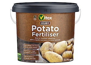 Vitax Organic Potato Fertiliser 4.5Kg Resealable Tub