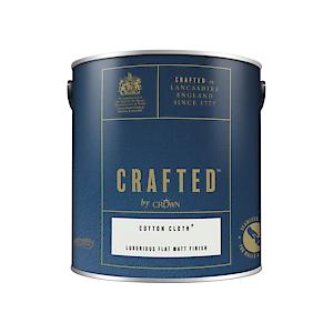 Crown Crafted Flat Matt Cotton Cloth 2.5L
