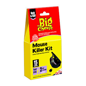 The Big Cheese Complete Mouse Killer Kit | Indoor Use