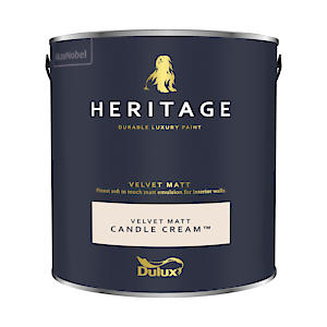 HERITAGE MATT CANDLE CREAM 2.5L