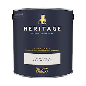 Dulux Heritage Velvet Matt (Ash White, 2.5 L)