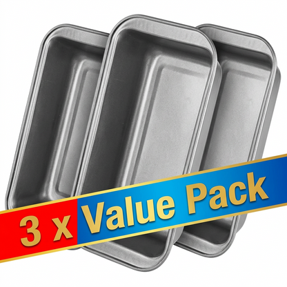 Chef Aid Non-Stick 2Lb Loaf Tin, 900G Rectangular Bread Pan