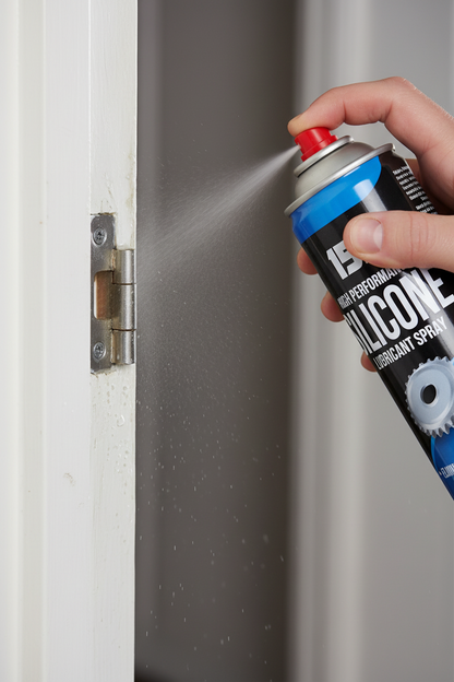 Silicone Lubricant Spray Grease Oil Clear Eliminates Squeaking Sticking 200Ml