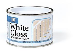 151 Non Drip White Gloss | Non drip | Low odour | 1 x 180ml