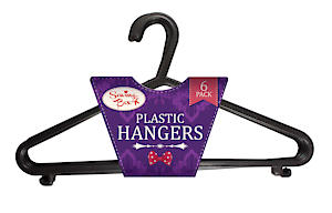 Pack Of Plastic Clothes Hangers