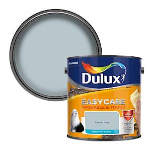 Dulux Easycare Washable & Tough Matt Emulsion Paint - Coastal Grey - 2.5L