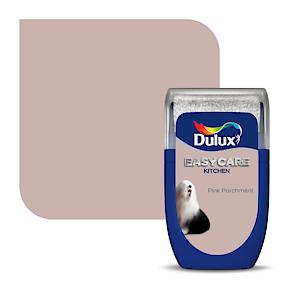 Dulux Easycare Kitchen Tester Paint - Pink Parchment - 30Ml