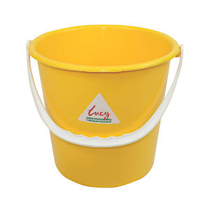 Lucy 9L 2 Gallon Bucket Yellow