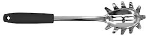 Fackelmann Initial Spaghetti Spoon Stainless Steel With Pp Plastic Handle, 32Cm, Silver