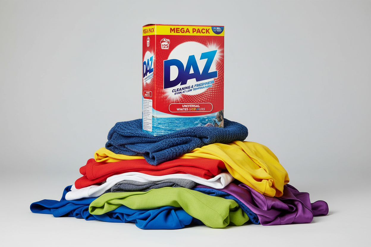 Daz Universal Bio Laundry Powder | 1 x 125 Wash