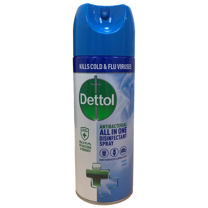 Dettol Antibacterial All-in-One Disinfectant Spray Crisp Linen 300ml 3021337