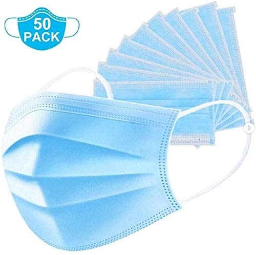 Disposable 3 Ply Face Mask Pack 50's