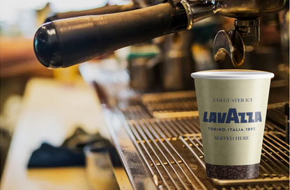 8oz Lavazza Double Walled Embossed Paper Cups 25's
