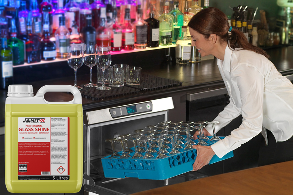 Janit-X Professional Machine Glass Shine Detergent  5 Litre