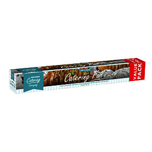 Kingfisher Kcfoil45A 45Cm X 12M Catering Aluminium Kitchen Foil, Transparent, One Size
