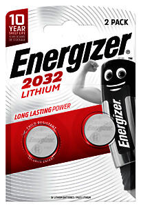 Cr2032 3V Lithium Button Batteries (2 Pieces)
