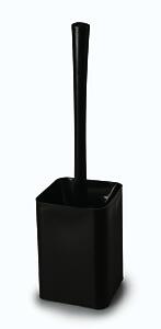 Blue Canyon Toilet Brush & Holder, Black, 10x10x38cm