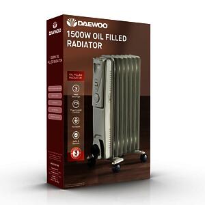 1500W White Oil Heater Hea1130Ge