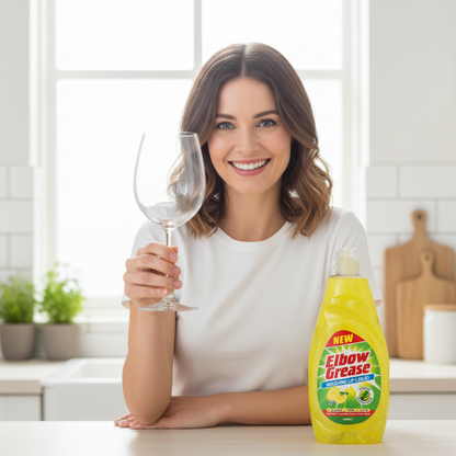 Elbow Grease Lemon Fresh Washing Up Liquid  600ml
