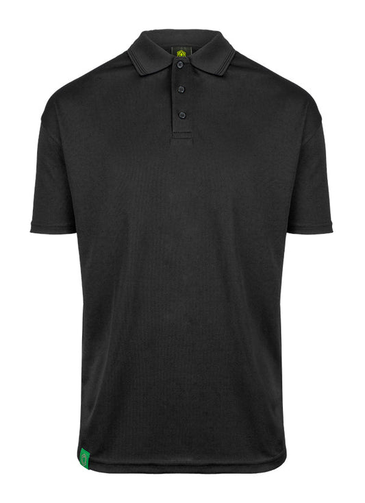 Envirowear Recyclable Polo Shirt Black ALL SIZES