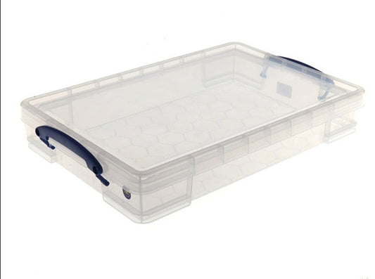 Really Useful Clear Plastic Storage Box 10 Litre