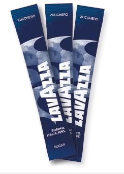Lavazza Branded White Sugar Sticks - Box of 700