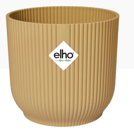 Elho Vibes Fold Display Pot 14cm BUTTER YELLOW