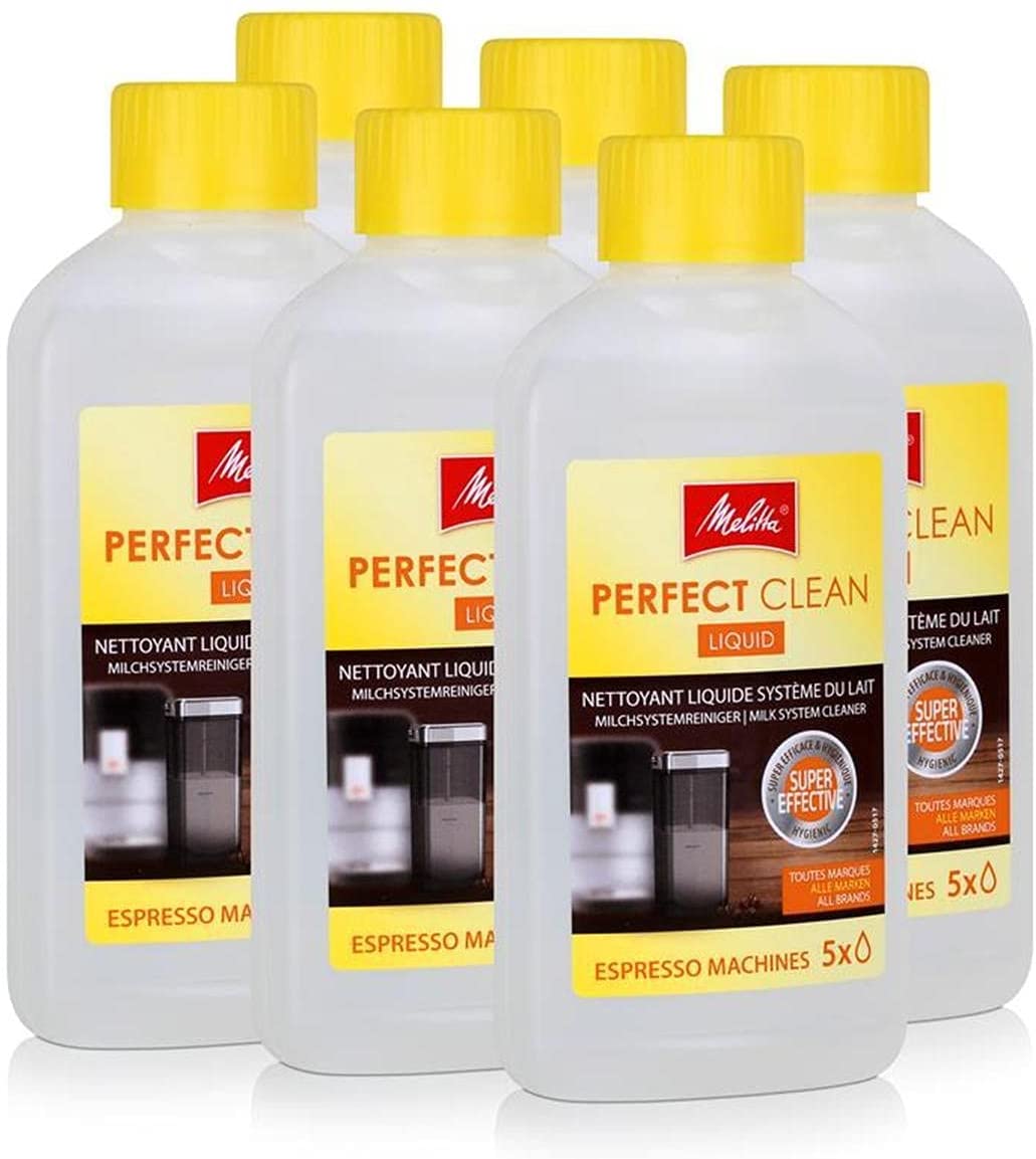 Melitta 202034 Perfect Clean Espresso Machines Milk System Cleaner 250ml