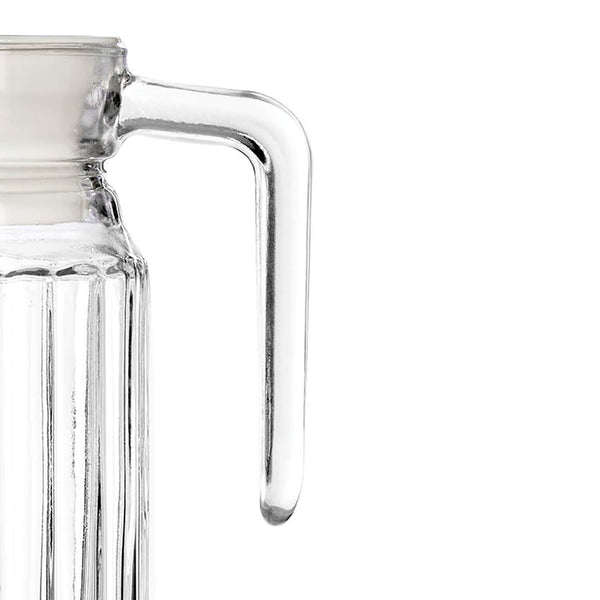 Ravenhead Fridge Jug,Pitcher, Carafe, White Lid 1.0L