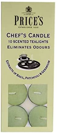 Price's Candles Chef's Tealights (Odour Eliminating) | 1x 10 Pack