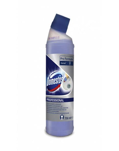 Domestos Professional Toilet Cleaner &  Limescale Remover 750ml - UK BUSINESS SUPPLIES